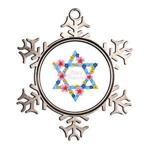 Happy Passover 2023 Star Of David Pesach Jewish Matzo Metallic Star Ornament