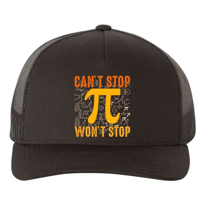 Happy Pi 314 Day Cant Stop Wont Stop Yupoong Adult 5-Panel Trucker Hat