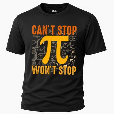 Happy Pi 314 Day Cant Stop Wont Stop Performance Shirt