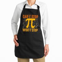 Happy Pi 314 Day Cant Stop Wont Stop Apron