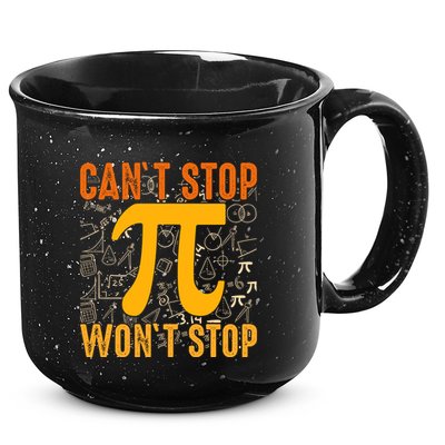 Happy Pi 314 Day Cant Stop Wont Stop 15oz Campfire Ceramic Mug