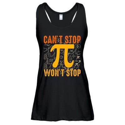 Happy Pi 314 Day Cant Stop Wont Stop Ladies Essential Flowy Tank
