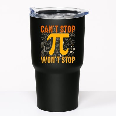 Happy Pi 314 Day Cant Stop Wont Stop Tumbler