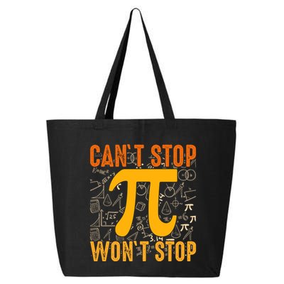 Happy Pi 314 Day Cant Stop Wont Stop 25L Jumbo Tote