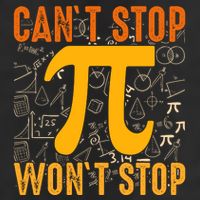 Happy Pi 314 Day Cant Stop Wont Stop 25L Jumbo Tote