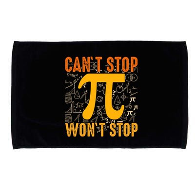 Happy Pi 314 Day Cant Stop Wont Stop Microfiber Hand Towel