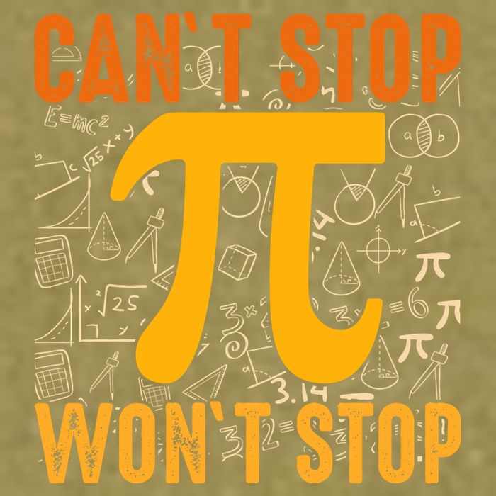 Happy Pi 314 Day Cant Stop Wont Stop Garment-Dyed Women's Muscle Tee