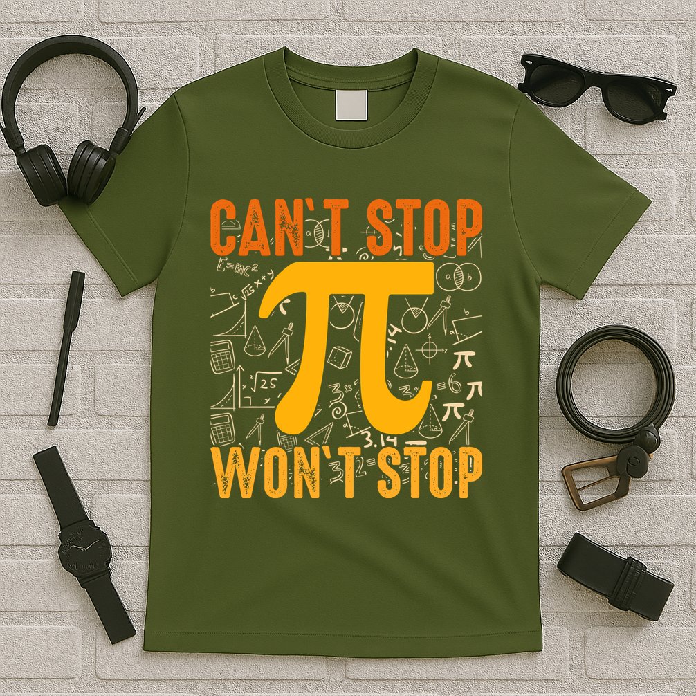 Happy Pi 314 Day Cant Stop Wont Stop T-Shirt