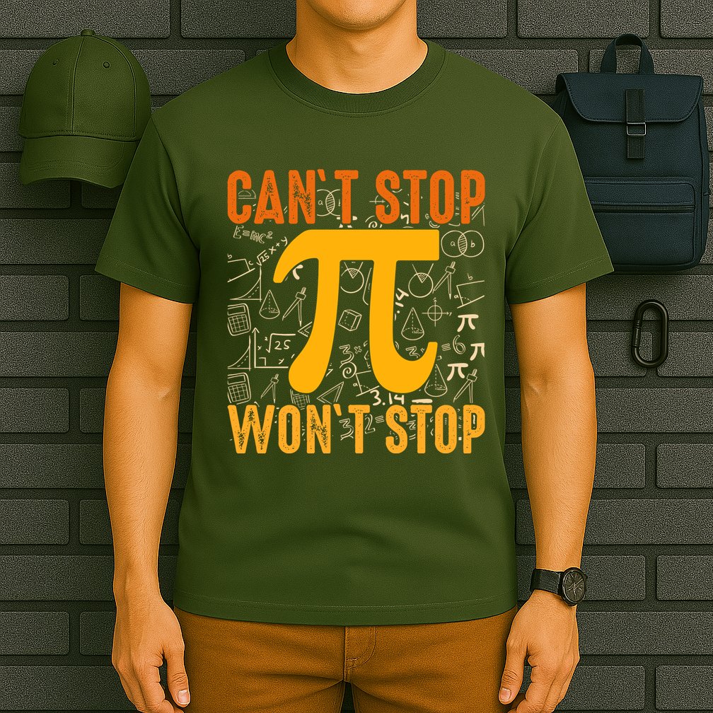 Happy Pi 314 Day Cant Stop Wont Stop T-Shirt