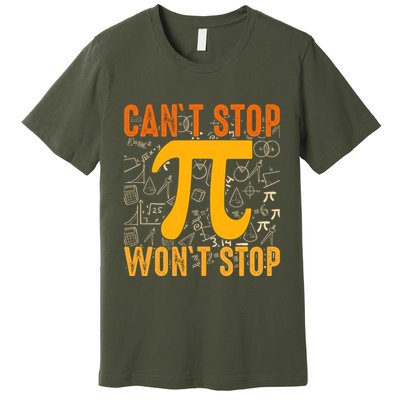 Happy Pi 314 Day Cant Stop Wont Stop Premium T-Shirt