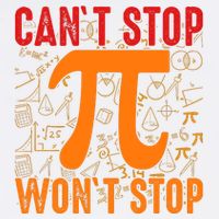 Happy Pi 314 Day Cant Stop Wont Stop Garment-Dyed Sweatshirt