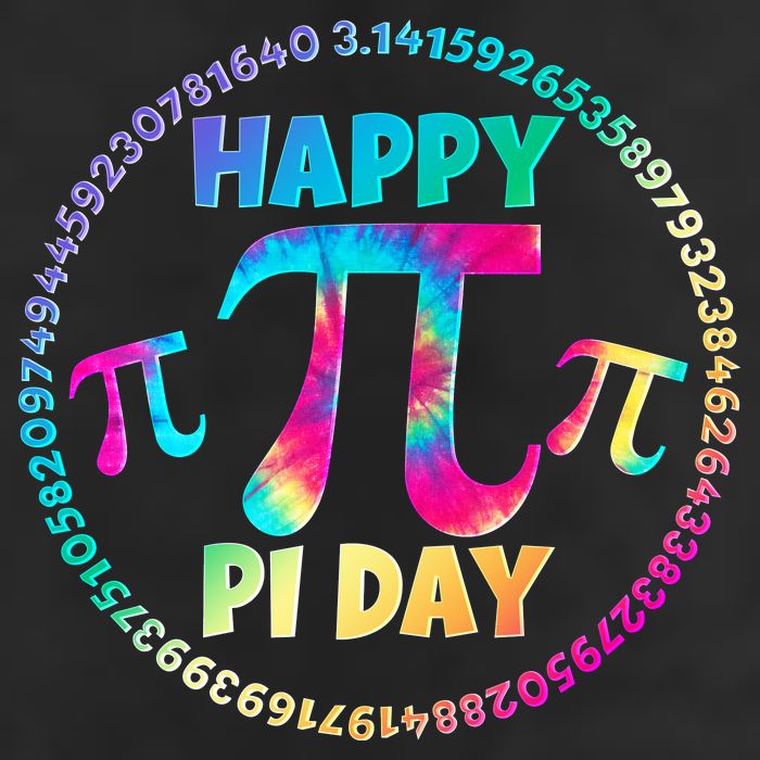 Happy Pi 3.14 Day Rainbow Tie Dye Cool Comfort Performance Bucket Hat