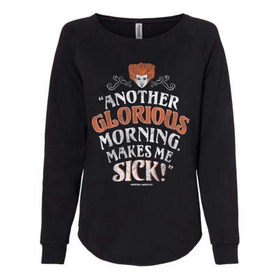 Hocus Pocus Another Glorious Morning Makes Me Sick Shirt Womens California Wash Sweatshirt