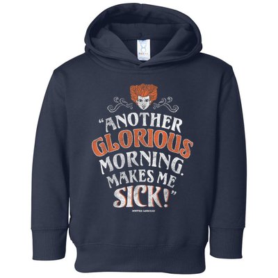 Hocus Pocus Another Glorious Morning Makes Me Sick Shirt Toddler Hoodie