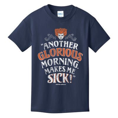 Hocus Pocus Another Glorious Morning Makes Me Sick Shirt Kids T-Shirt