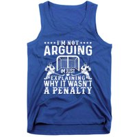 Hockey Player Arguing Gift Funny Hockey Gift Tank Top