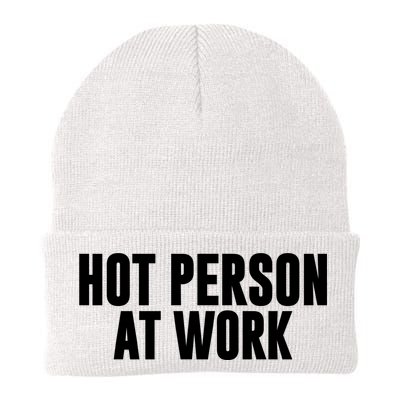 Hot Person At Work Funny Sarcastic Humor Beanie