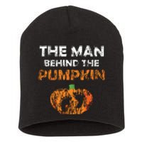 Halloween Pregnancy Announcement The Man Behind The Pumpkin Short Acrylic Beanie