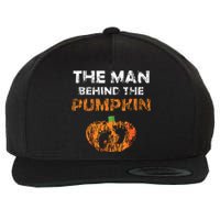 Halloween Pregnancy Announcement The Man Behind The Pumpkin Wool Snapback Cap