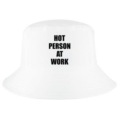 Hot Person At Work Funny Cool Comfort Performance Bucket Hat