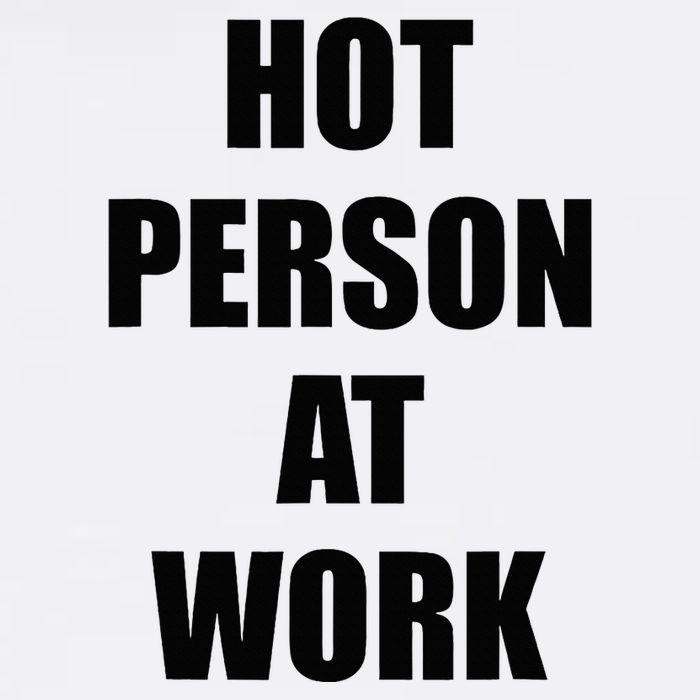 Hot Person At Work Funny Cool Comfort Performance Bucket Hat