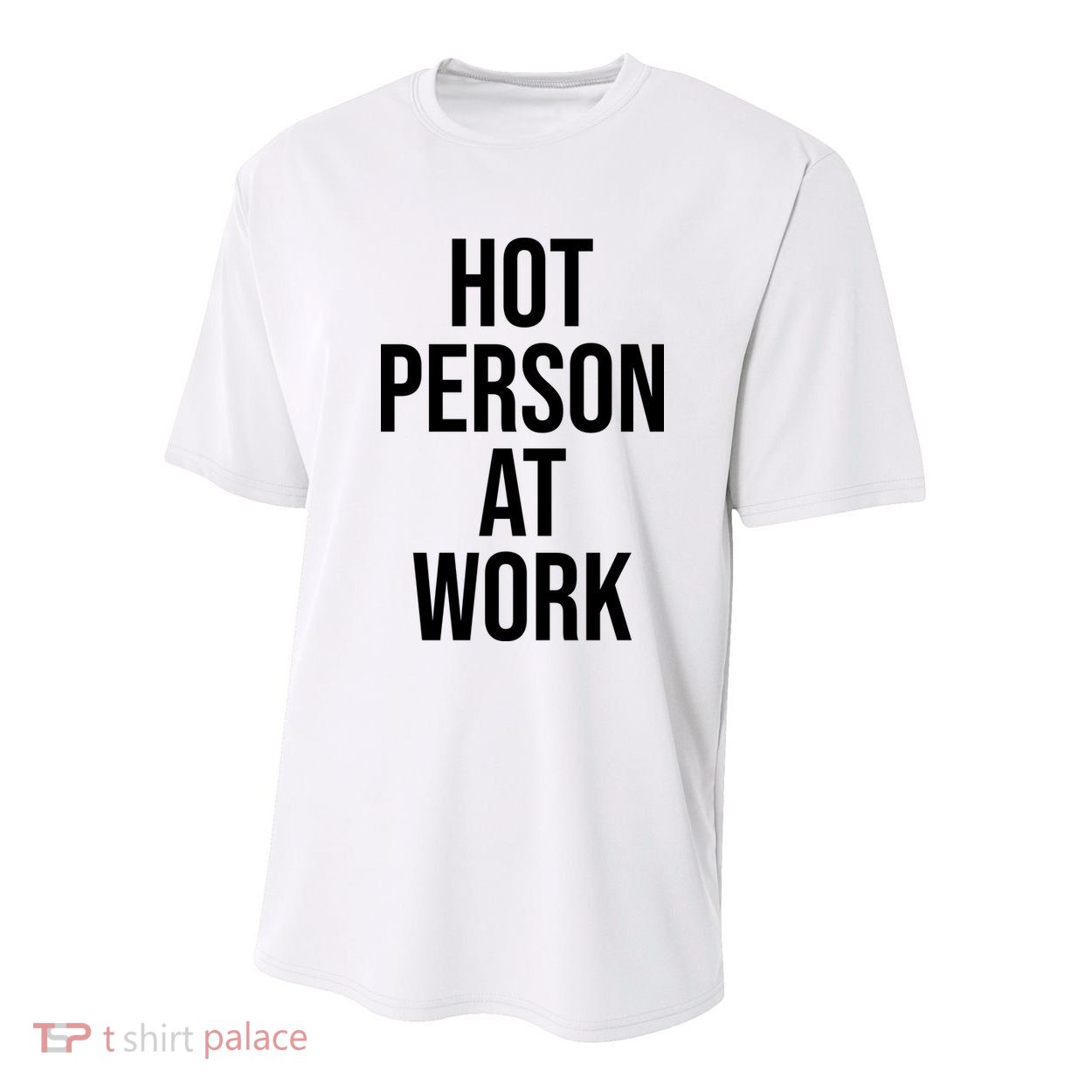 Hot Person At Work Youth Performance Sprint T-Shirt