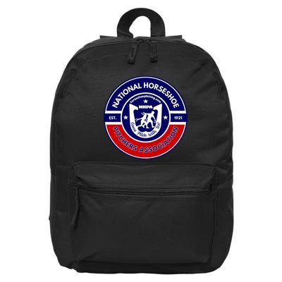 Horseshoe Pitchers Association Nhpa Alternate Logo 16 in Basic Backpack