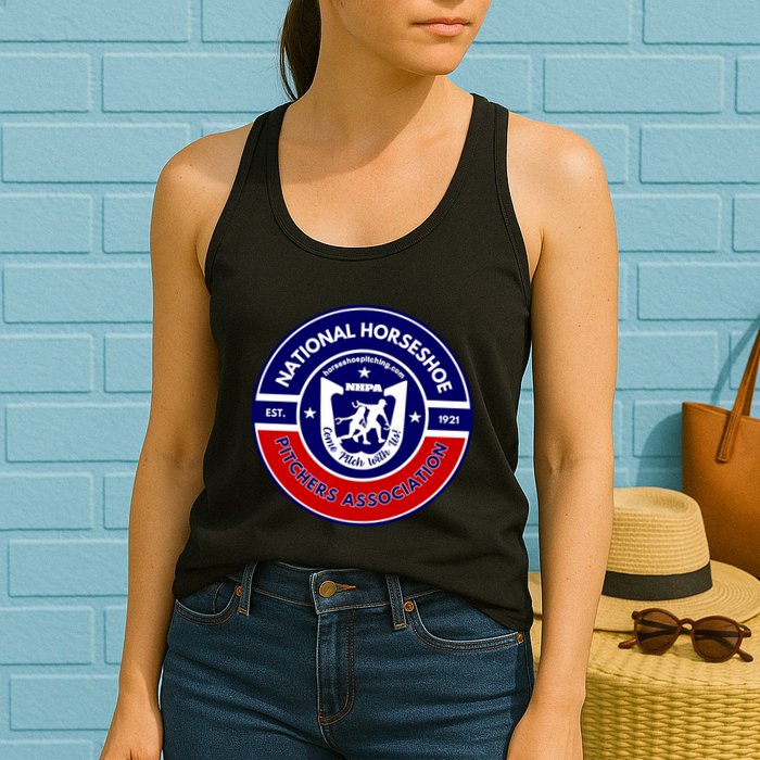 Horseshoe Pitchers Association Nhpa Alternate Logo Womens Tank Top