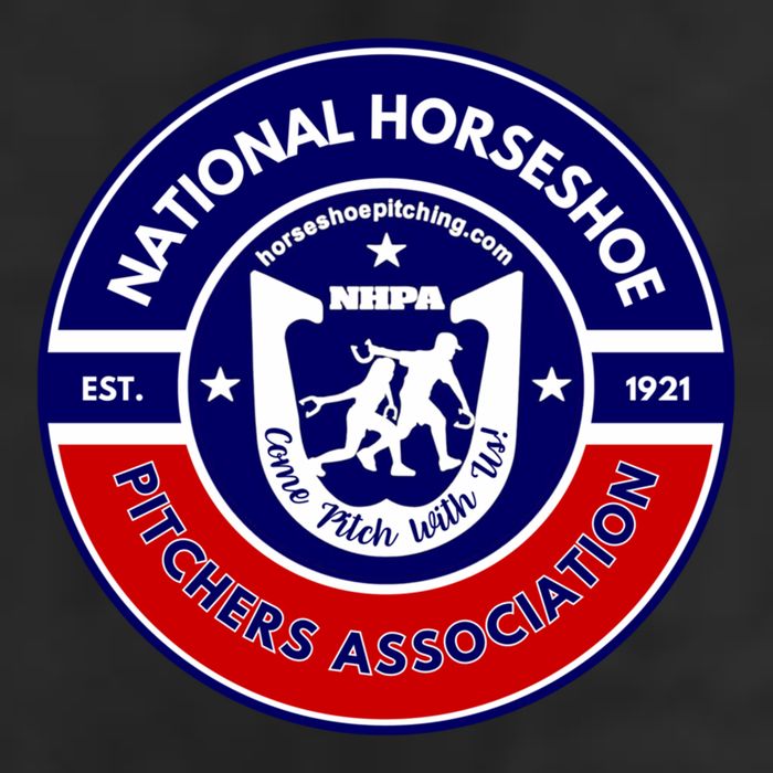 Horseshoe Pitchers Association Nhpa Alternate Logo Golf Towel