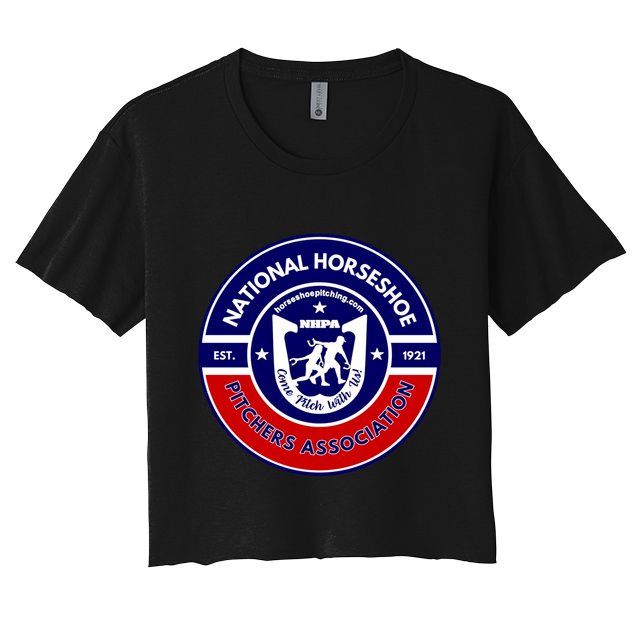 Horseshoe Pitchers Association Nhpa Alternate Logo Crop Top