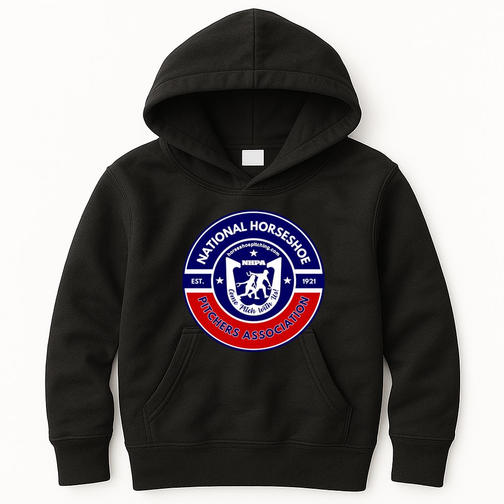 Horseshoe Pitchers Association Nhpa Alternate Logo Kids Hoodie