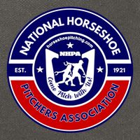 Horseshoe Pitchers Association Nhpa Alternate Logo Cotton Canvas Backpack