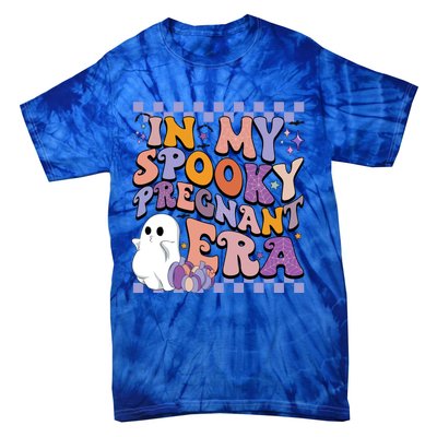 Halloween Pregnancy Announcet In My Spooky Pregnant Era Gift Tie-Dye T-Shirt