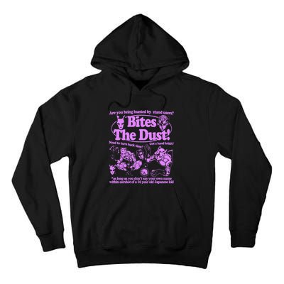 Hoshi Pieces Are You Being Hunted By Stand Users Bites The Dust Tall Hoodie