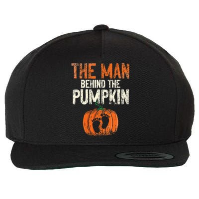 Halloween Pregnancy Announcement The Man Behind The Pumpkin Wool Snapback Cap