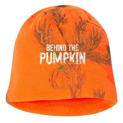 Halloween Pregnancy Announcement The Man Behind The Pumpkin Kati - Camo Knit Beanie