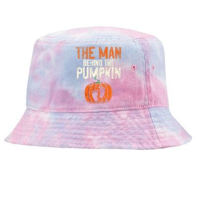 Halloween Pregnancy Announcement The Man Behind The Pumpkin Tie-Dyed Bucket Hat