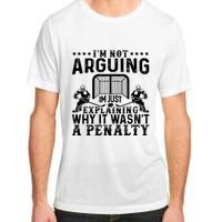 Hockey Player Arguing Gift Funny Hockey Adult ChromaSoft Performance T-Shirt