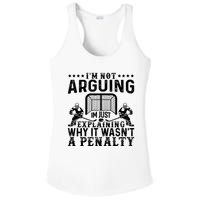 Hockey Player Arguing Gift Funny Hockey Ladies PosiCharge Competitor Racerback Tank