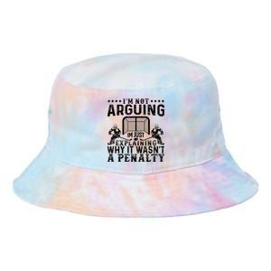 Hockey Player Arguing Gift Funny Hockey Tie Dye Newport Bucket Hat