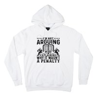 Hockey Player Arguing Gift Funny Hockey Hoodie