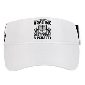 Hockey Player Arguing Gift Funny Hockey Adult Drive Performance Visor