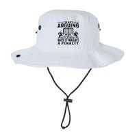 Hockey Player Arguing Gift Funny Hockey Legacy Cool Fit Booney Bucket Hat