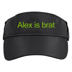 Hattie Piastri Alex Is Brat Adult Drive Performance Visor