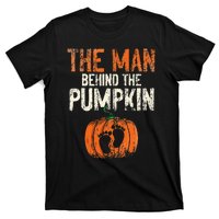 Halloween Pregnancy Announcement The Man Behind The Pumpkin T-Shirt