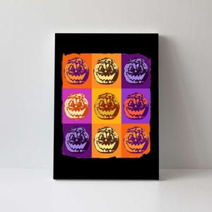 Halloween Pop Art Pumpkin Lover Canvas