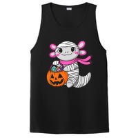 Halloween Pumpkin Axolotl Mummy PosiCharge Competitor Tank