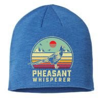 Hunting Pheasant Bird Pheasant Whisperer Retro Aesthetic Ar Funny Gift Sustainable Beanie