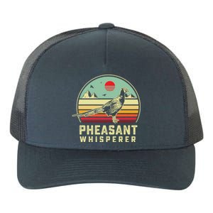 Hunting Pheasant Bird Pheasant Whisperer Retro Aesthetic Ar Funny Gift Yupoong Adult 5-Panel Trucker Hat