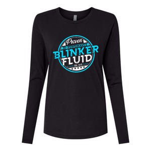 High Performance Blinker Fluid Carguy Funny Blinker Fluid Womens Cotton Relaxed Long Sleeve T-Shirt